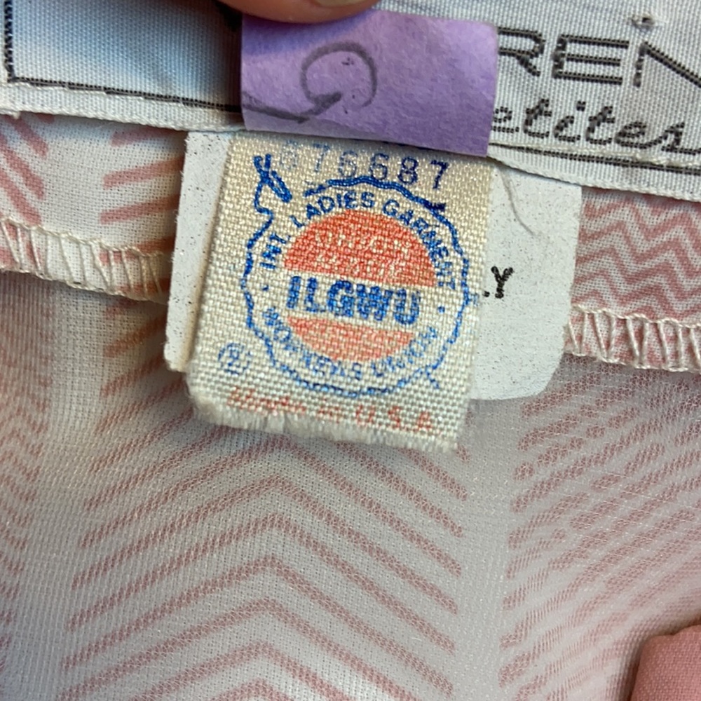 Vintage Warren Petites Dress Union Tag Size M - Picture 11 of 13